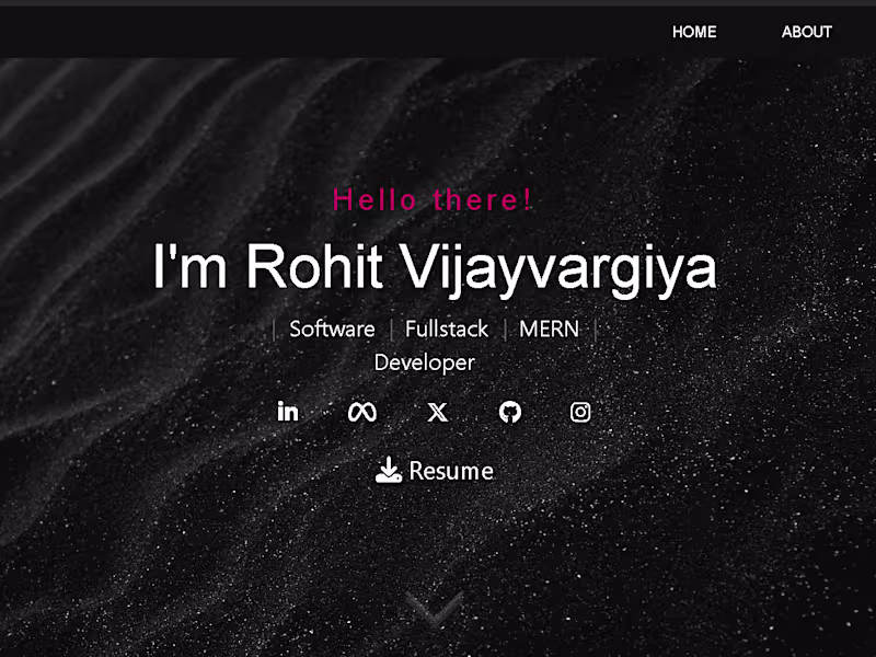 Cover image for Rohit's Portfolio