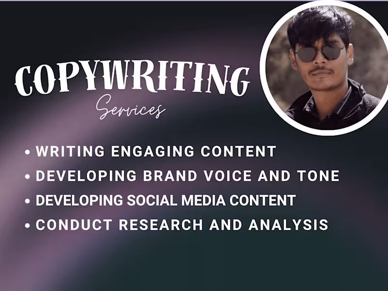 Cover image for Copywriting Services