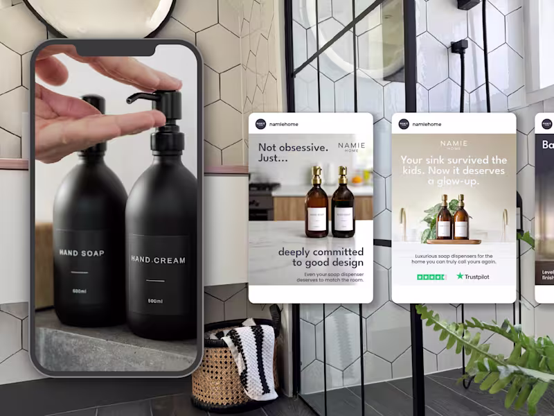 Cover image for Namie Home 💫 Positioning Soap Dispensers into Style Statements