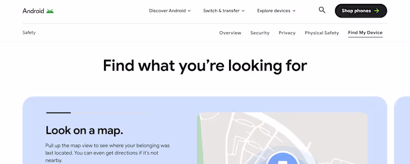 Cover image for Android "Find My Device" Global Experience