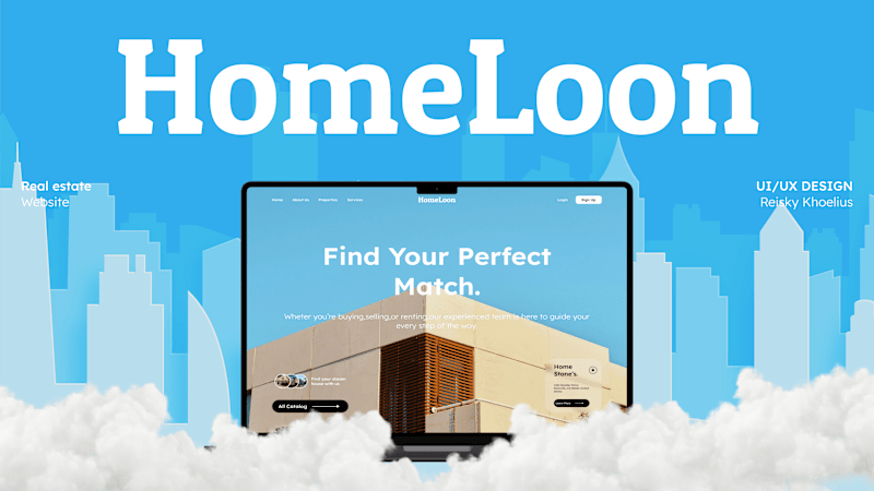 Cover image for HomeLoon Real Estate Website