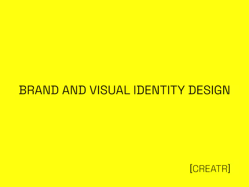 Cover image for Brand and Visual Identity Design