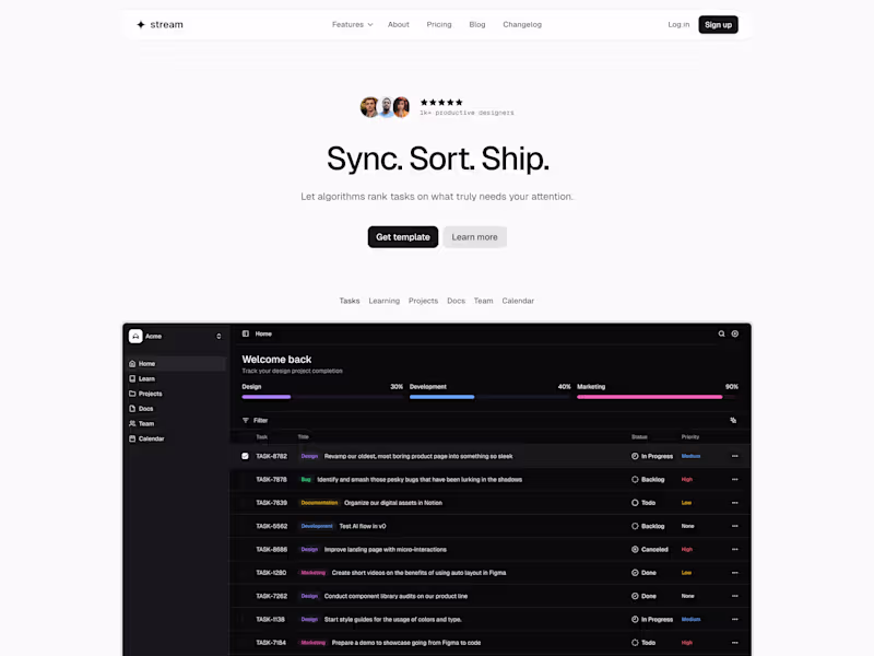 Cover image for Stream Framer template for AI