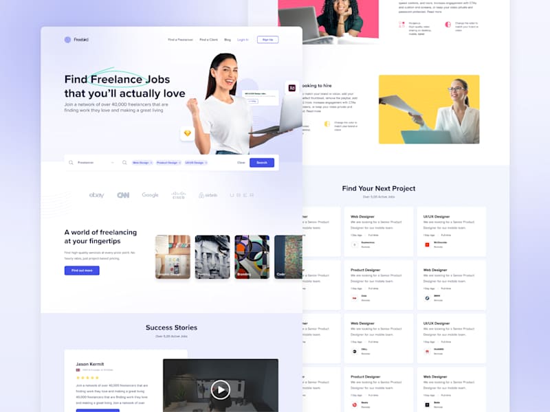 Cover image for Freelance Job Website