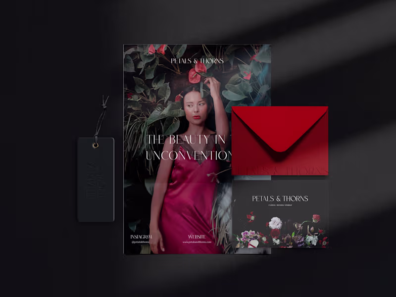 Cover image for Petals & Thorns — Brand Identity Design