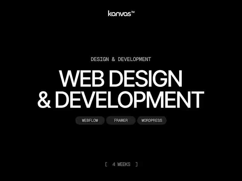 Cover image for Website Design & Development