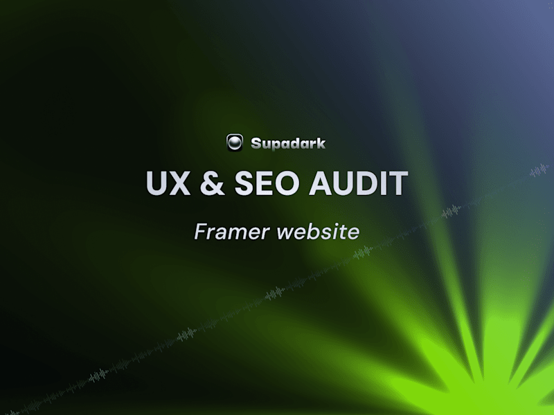 Cover image for Full Website Audit