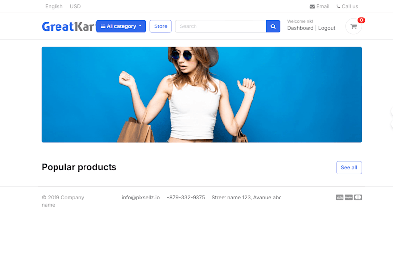 Cover image for Django E-commerce