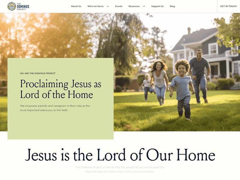 Cover image for The Dominus Project: Building a Faith-Centered Digital Community