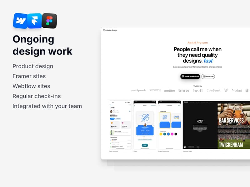 Cover image for Design Subscription — Ongoing design work