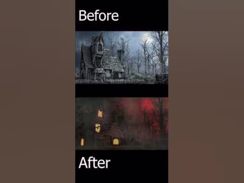 Cover image for Haunted Nights Composition By Ali_VFX - YouTube