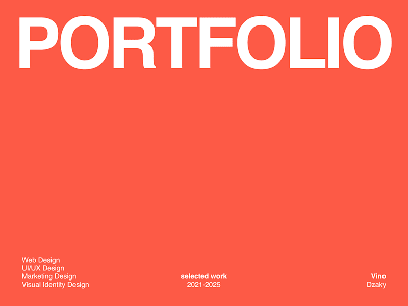 Cover image for Design Portfolio 2025