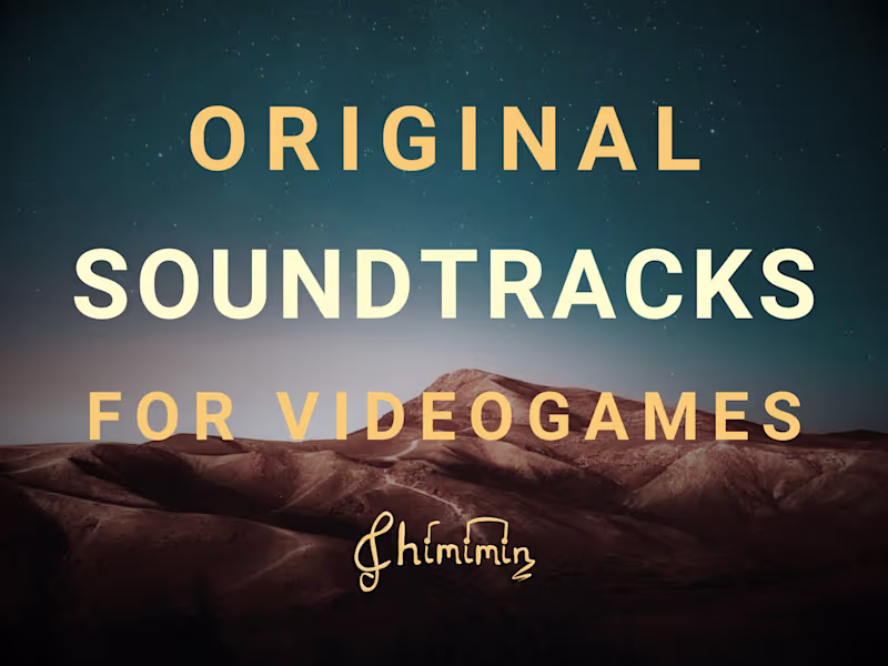 Cover image for I'll compose an original soundtrack for videogame