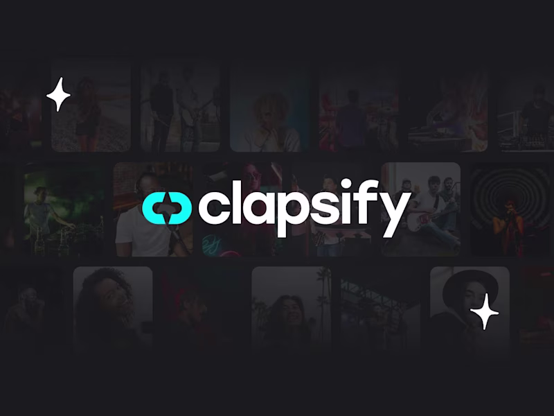 Cover image for Clapsify: Reimaging the way musicians are booked