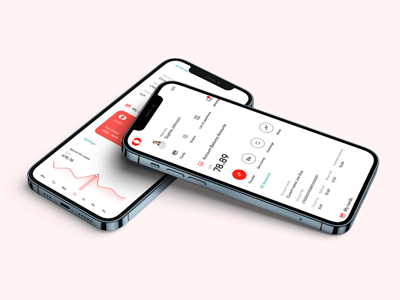 Cover image for UX/UI Design for Internet bank