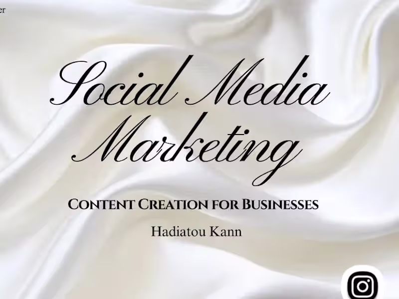 Cover image for Social Media management 