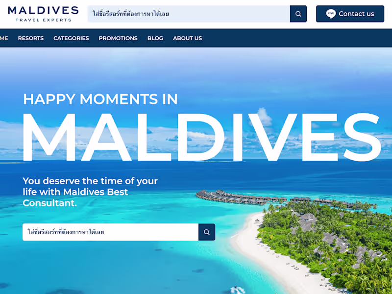 Cover image for  Maldives Experts