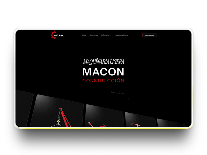 Cover image for Macon Landing Page