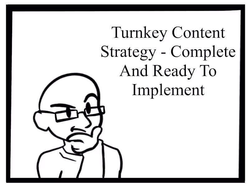 Cover image for Turnkey Content Strategy and Plan