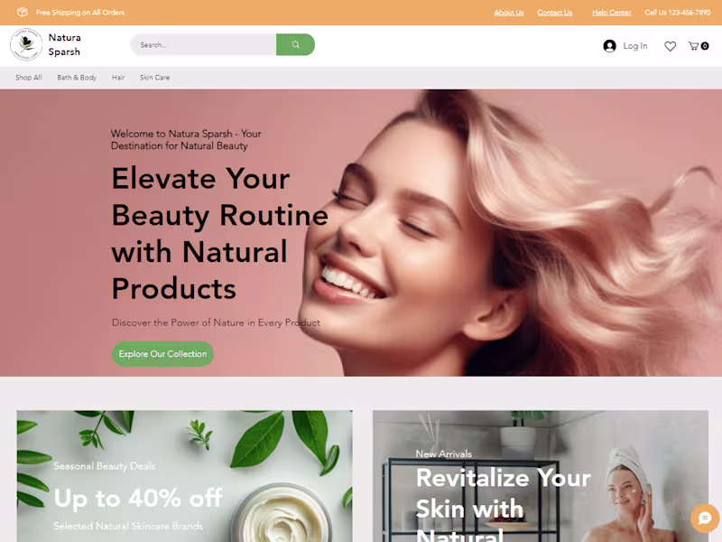 Cover image for E-Commerce Platform for Beauty Products Company