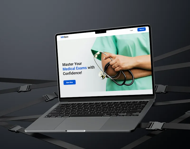 Cover image for Medical Quiz Website | Web Design