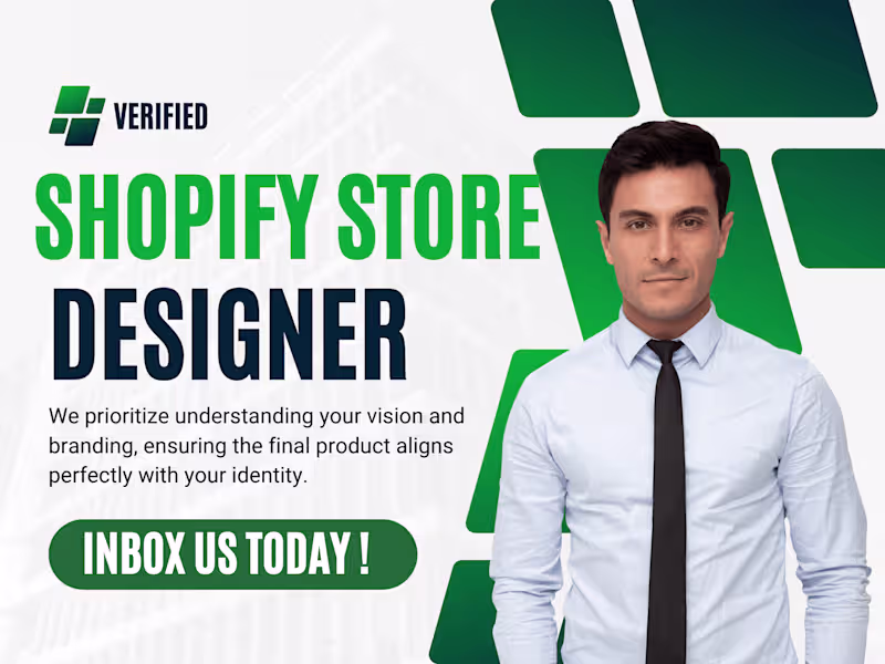 Cover image for Bespoke Shopify Design Solutions Tailored to Your Brand's Story"