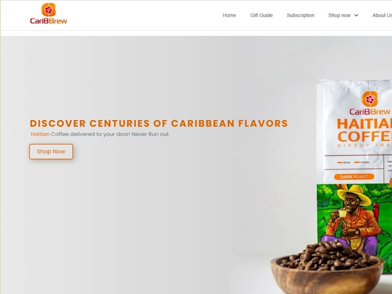 Cover image for Caribbrew: Haitian Coffee Shop | Shopify
