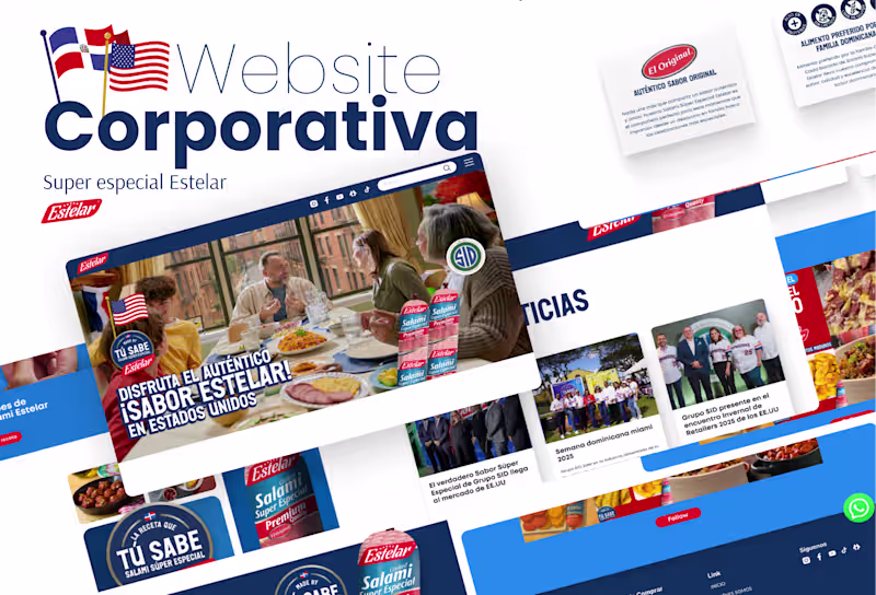 Cover image for Super Especial Estelar – UX/UI & WordPress Development