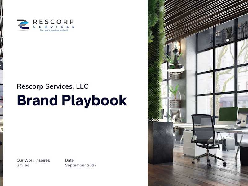 Cover image for Rescorp Brand Playbook