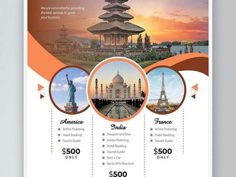 Cover image for Holiday Travel Flyer Design