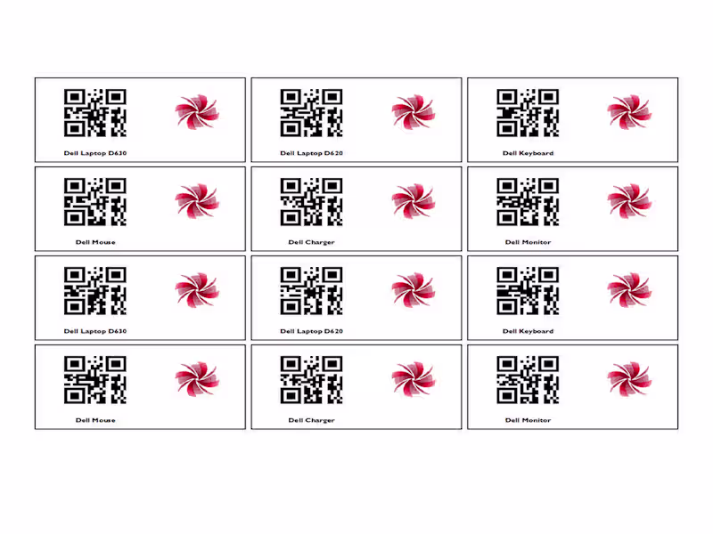 Cover image for I will design your barcodes with label tag & logo such as 128&QR