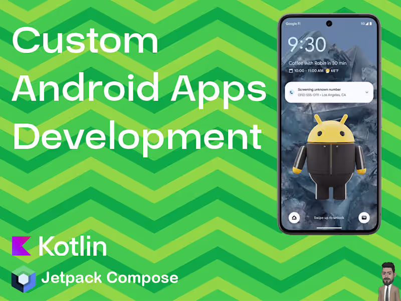Cover image for Native Android App Development