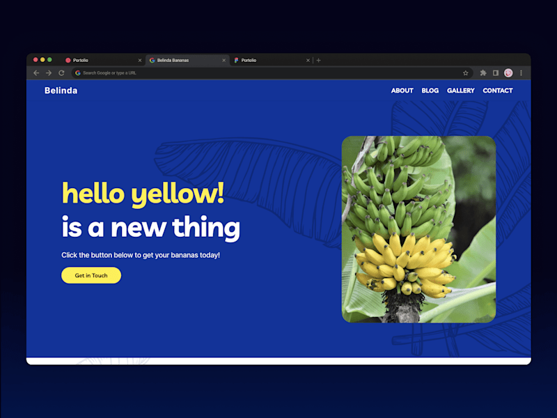 Cover image for Belinda Bananas