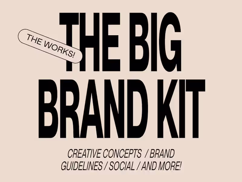 Cover image for The Big Brand Kit!