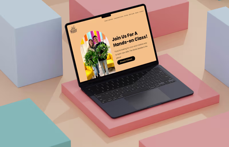 Cover image for Squarespace Workshop Website