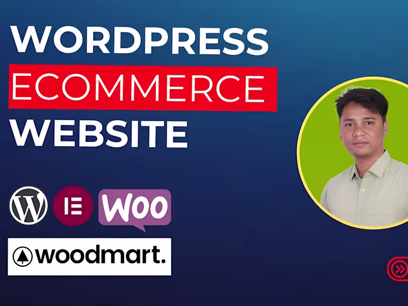 Cover image for I will customize ecommerce website using Woodmart theme