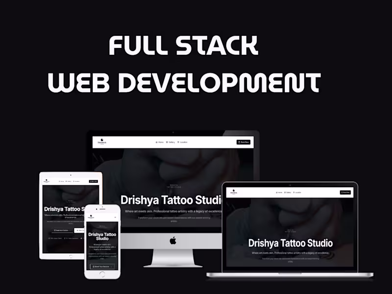 Cover image for Custom Full-Stack Web app for Your Business