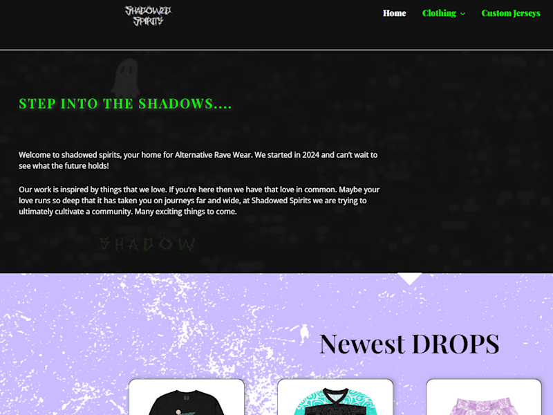 Cover image for Shadowed Spirits