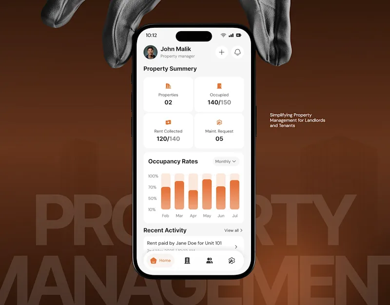 Cover image for Property Management | UI UX Design