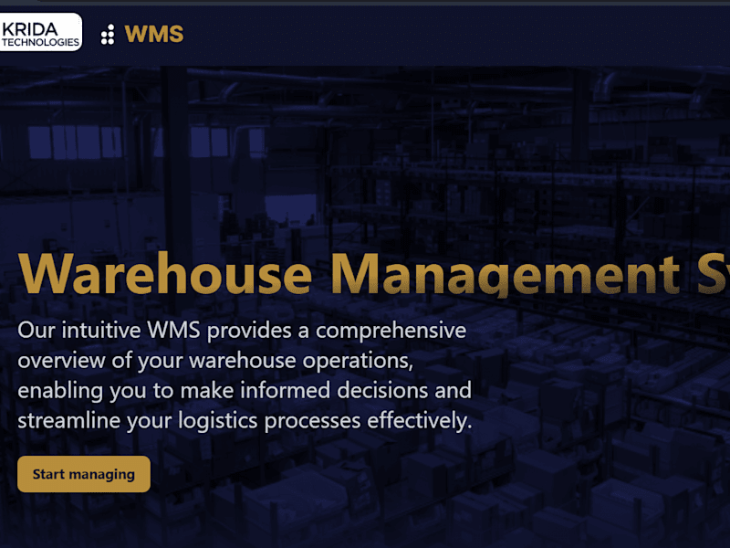 Cover image for Warehouse Management System