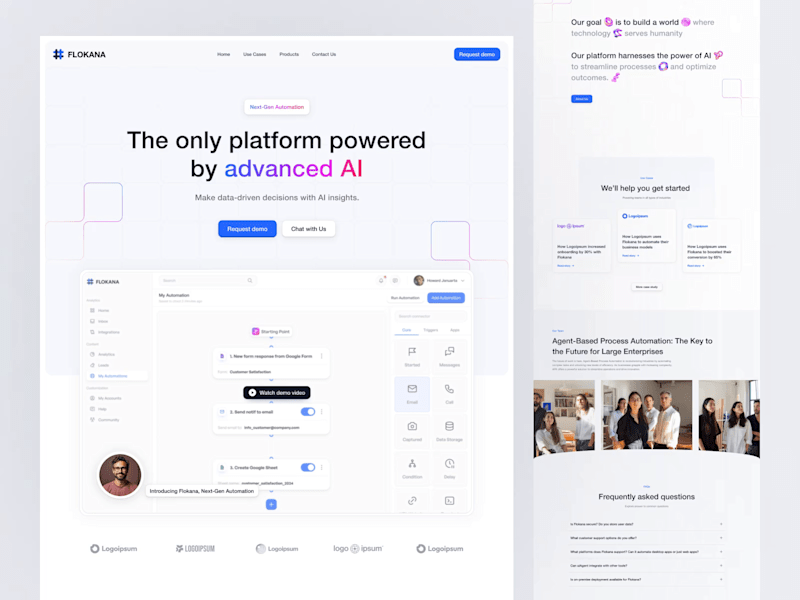 Cover image for SaaS Product Landing Page