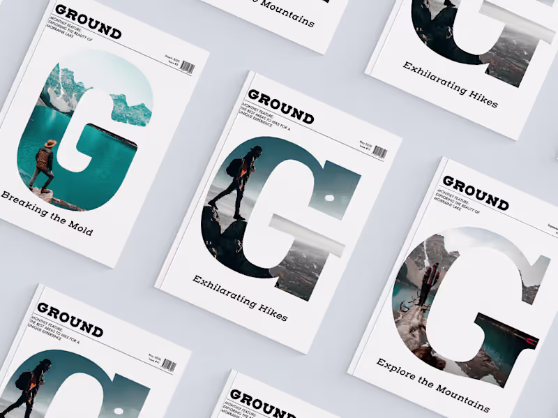 Cover image for Ground Magazine | Branding & Editorial Design