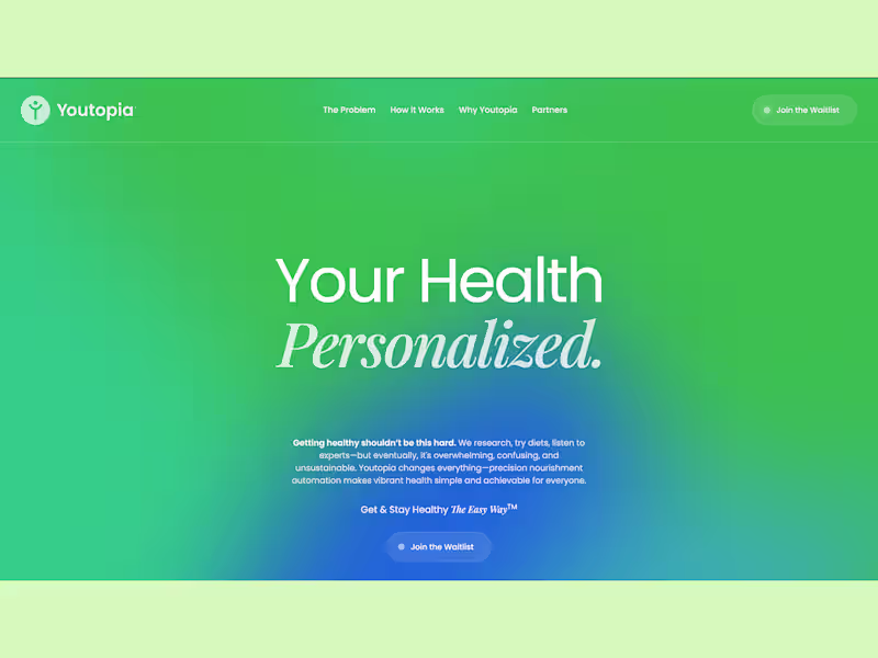 Cover image for High-Converting Webflow Landing Page