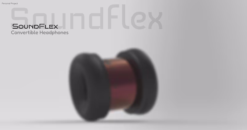 Cover image for SoundFlex- Convertible Headphones