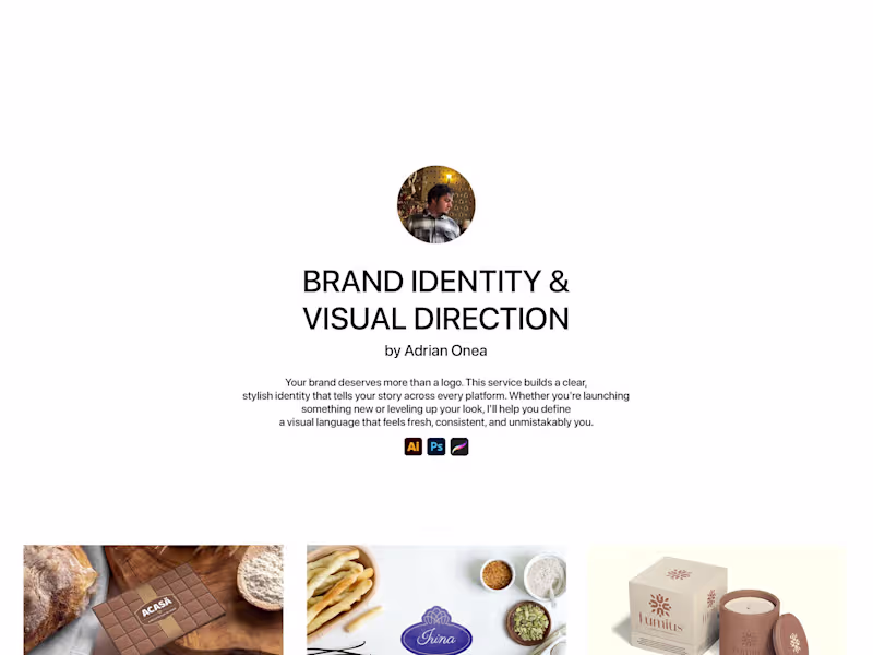 Cover image for Brand Identity & Visual Direction