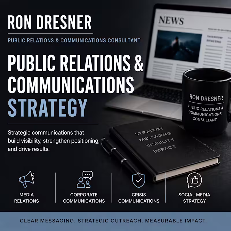 Cover image for Public Relations & Communications Strategy