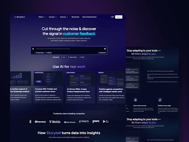 Cover image for Storytell.ai Website Design and Development