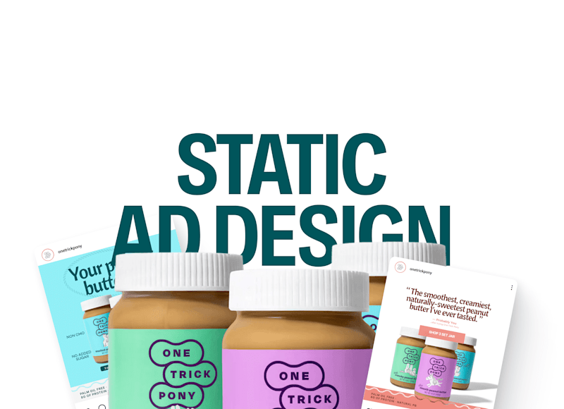 Cover image for OneTrickPony - Static Ad Design