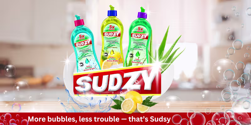Cover image for I wanted Sudsy to feel like more than just another dish soap...