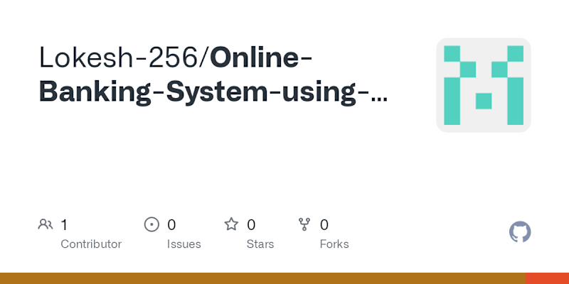 Cover image for Online Banking System Development